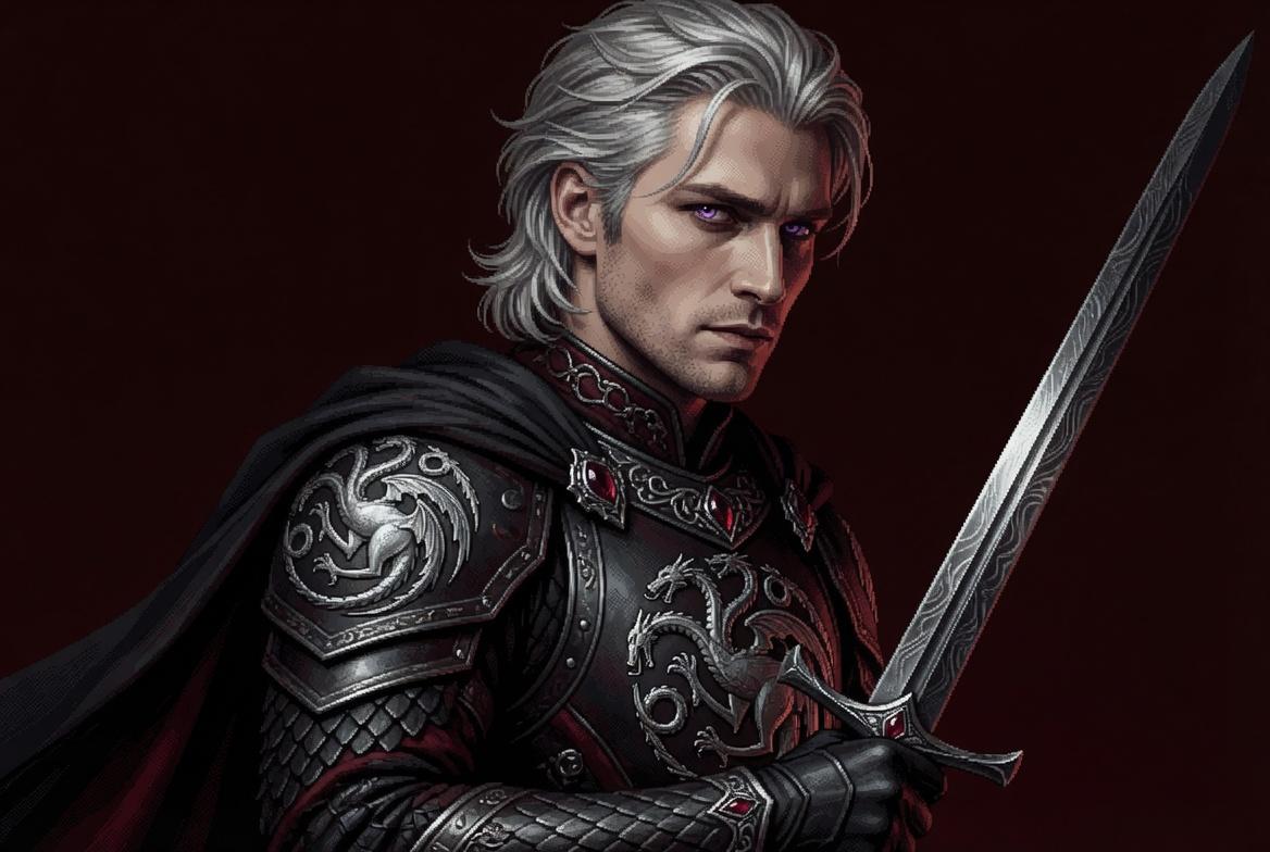 Portrait of Daemon Targaryen