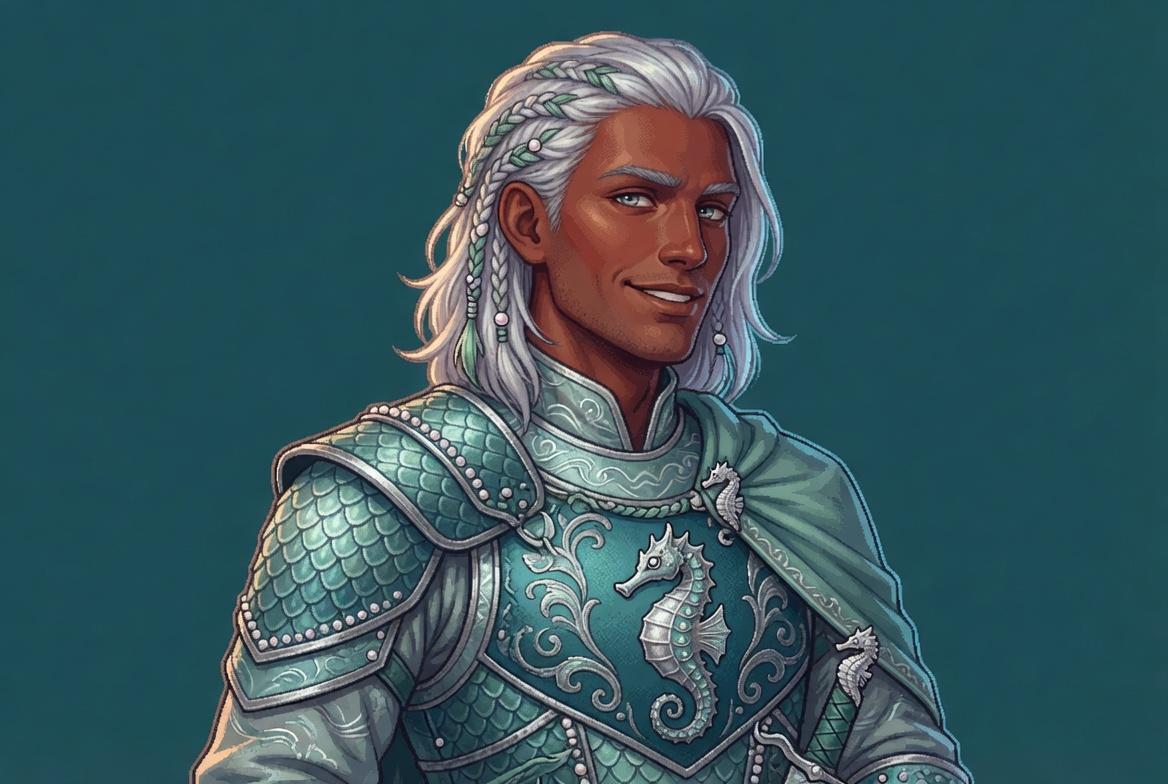 Portrait of Laenor Velaryon