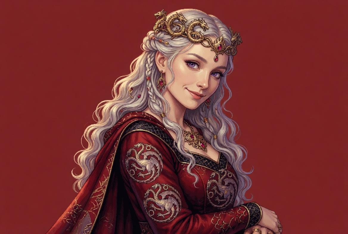 Portrait of Rhaenys Targaryen