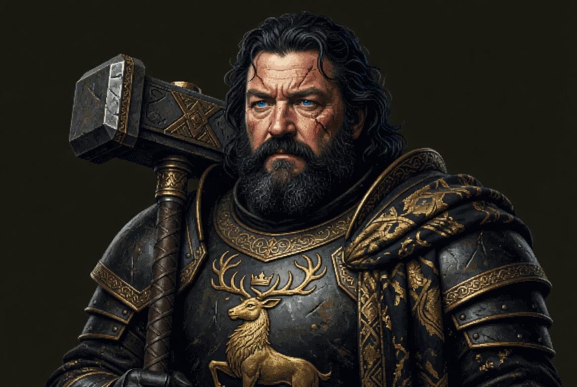 Portrait of Robert Baratheon